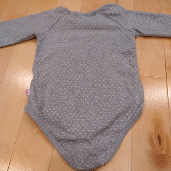 3/20$ 12m Souris mini gray onesie body with giraffe - Picture 5 of 5